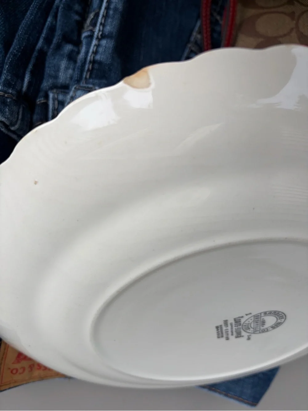 sanders mfg co white porcelain